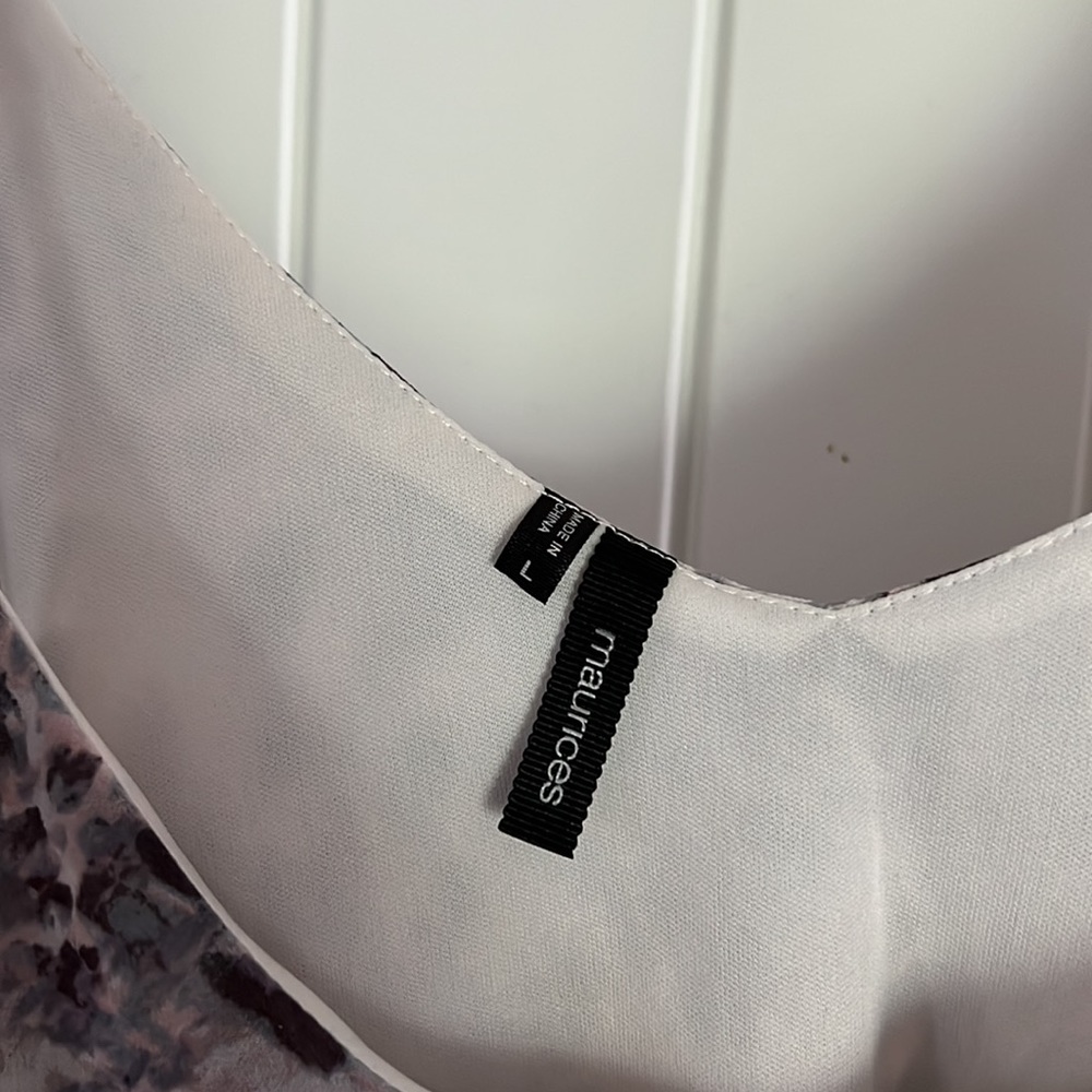 Maurices Ruffle Tier Cami - Size Large - Picture 3 of 4